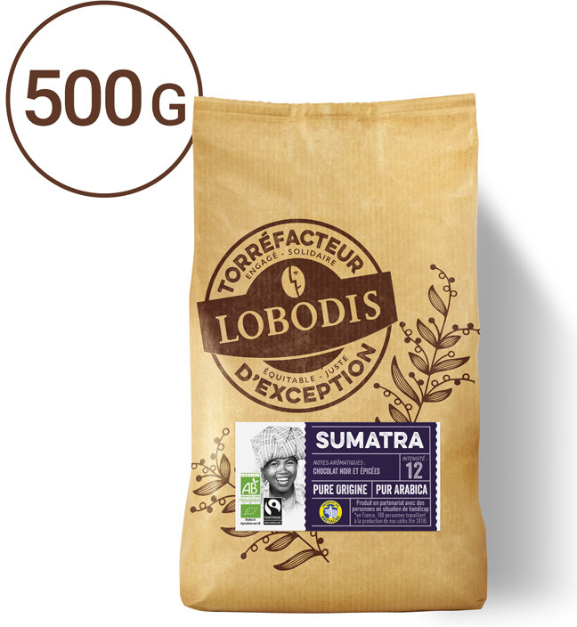 Bio káva Sumatra 500g Lobodis 